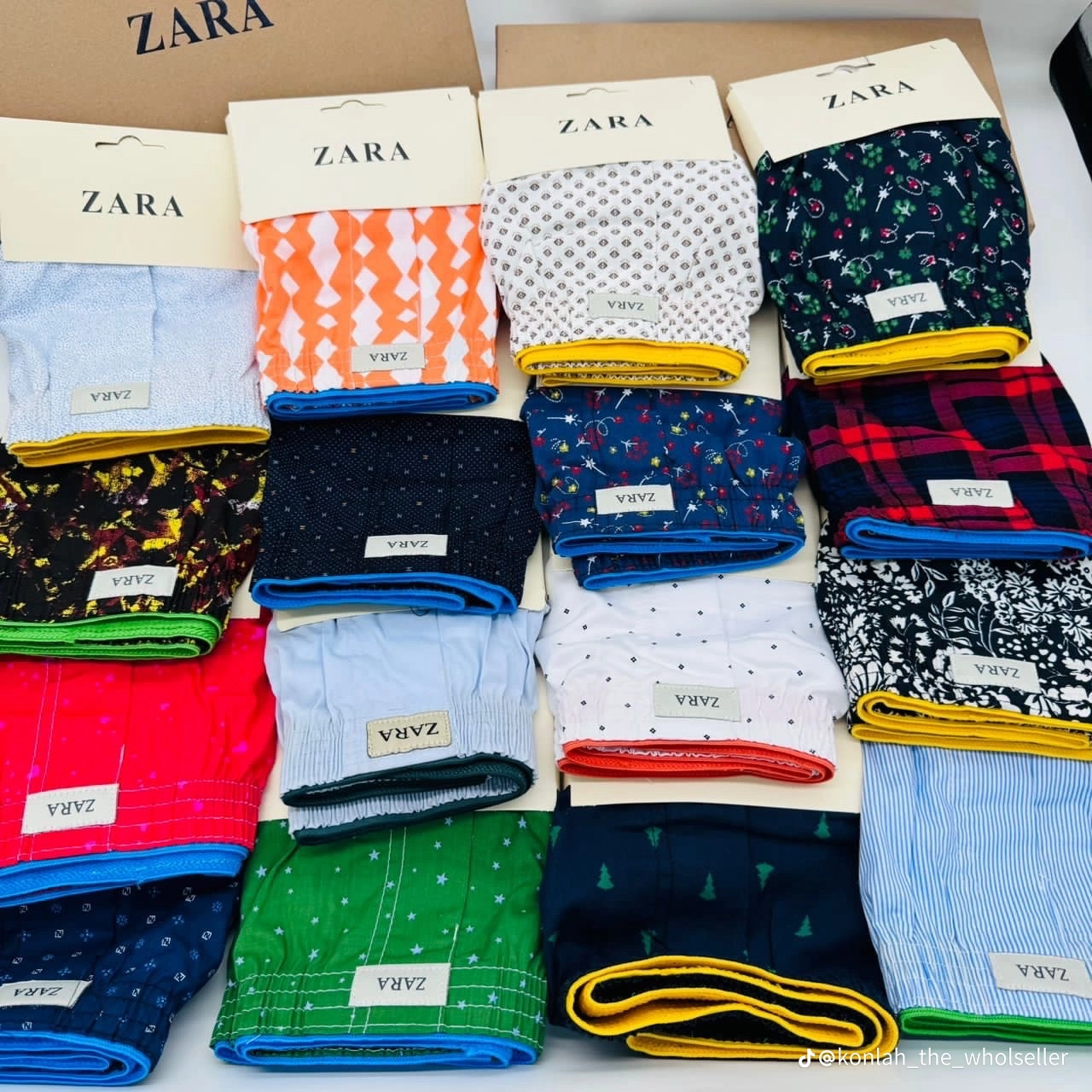Zara men cotton boxers