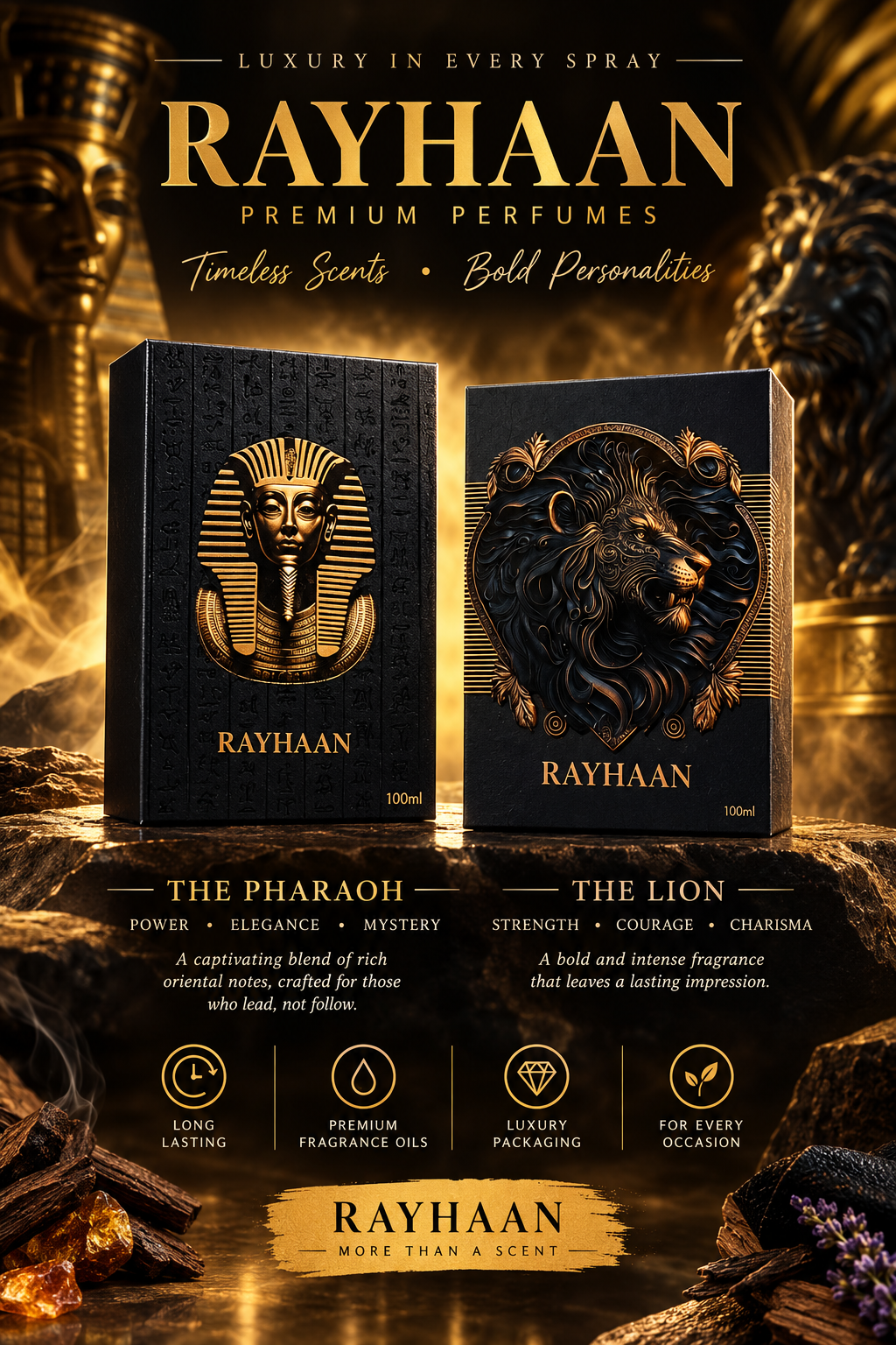 Rayhaan Lion Edition 100m